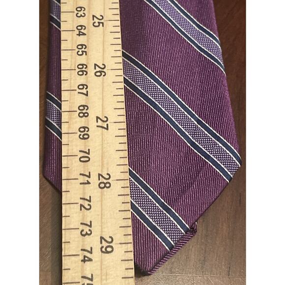 Perry Ellis Portfolio Hand Made 100% Silk Men’s Neck Tie Made In China - Picture 5 of 9